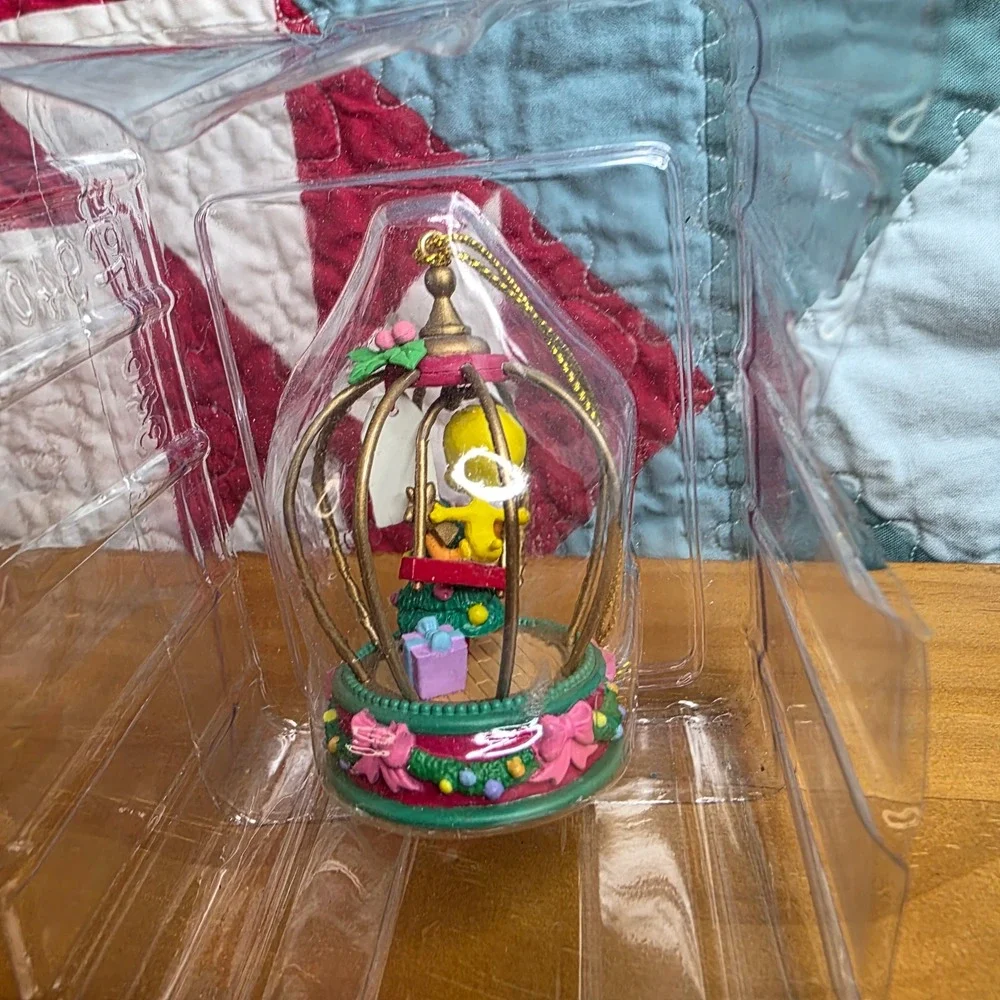 Looney Tunes Tweety Bird Birdcage Christmas Ornament Matrix 1996 Vintage